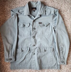 Dark Seas Men's Green Miliary Shirt Jacket